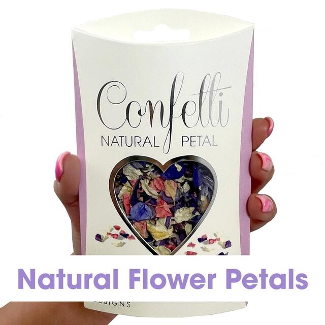 Natural Petal Wedding Confetti thumbnail 4