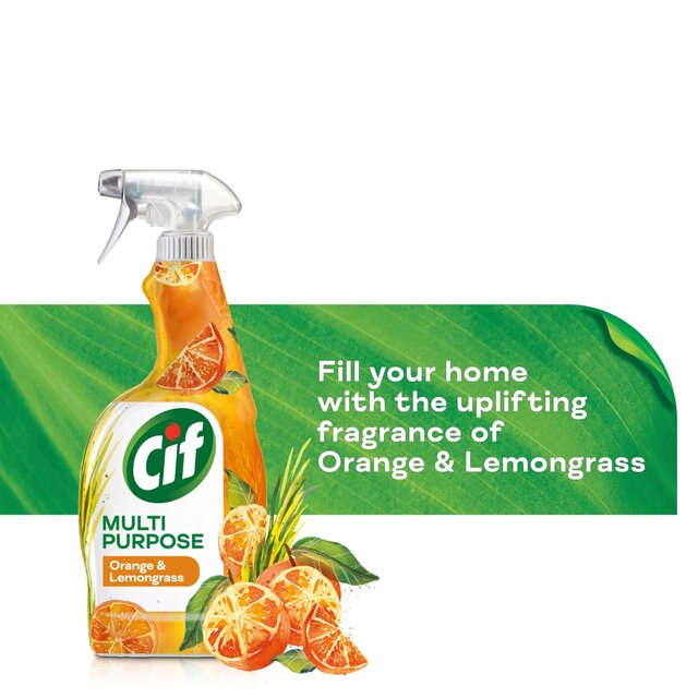 Cif Multipurpose Spray Orange & Lemongrass thumbnail 4