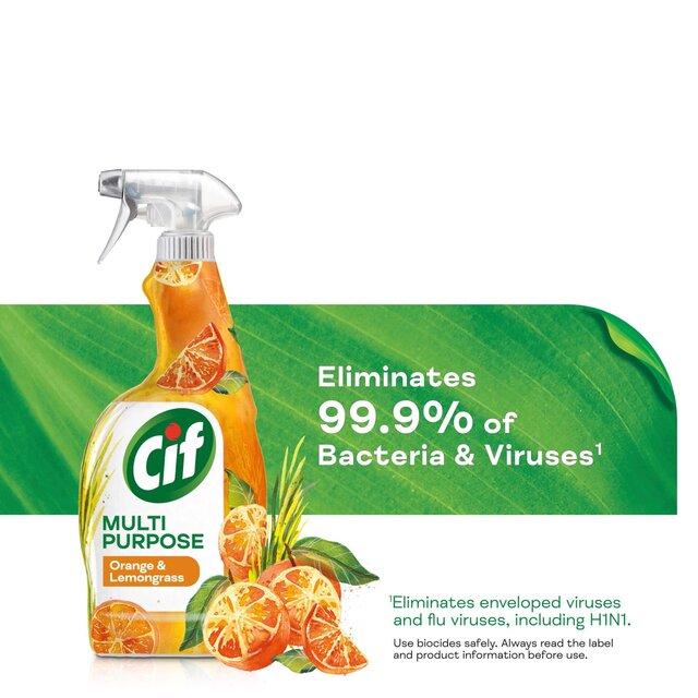 Cif Multipurpose Spray Orange & Lemongrass thumbnail 5