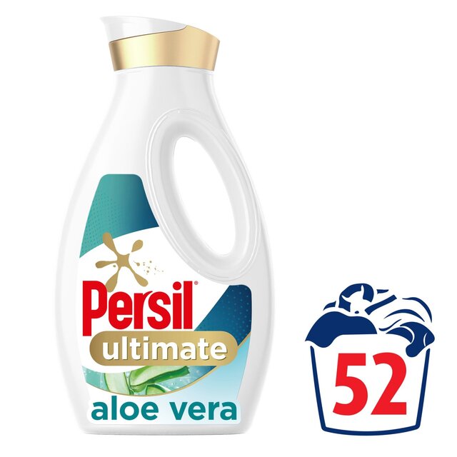 Persil Ultimate Non Bio Aloe Vera Sensitive Washing Liquid 52 Washes