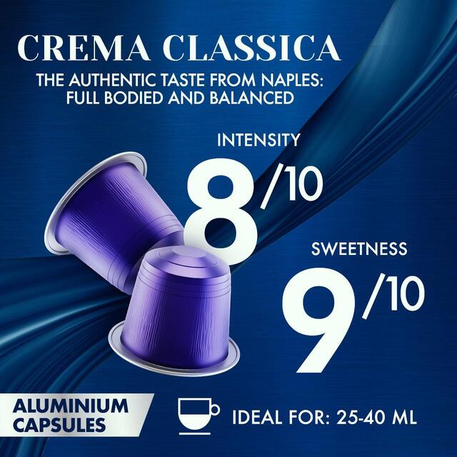 Caffe Borbone Crema Classica Intensity 8 Nespresso Compatible Capsules (10) thumbnail 2