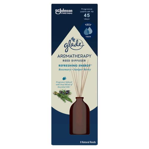 Glade Aromatherapy Reed Diffuser Refreshing Energy