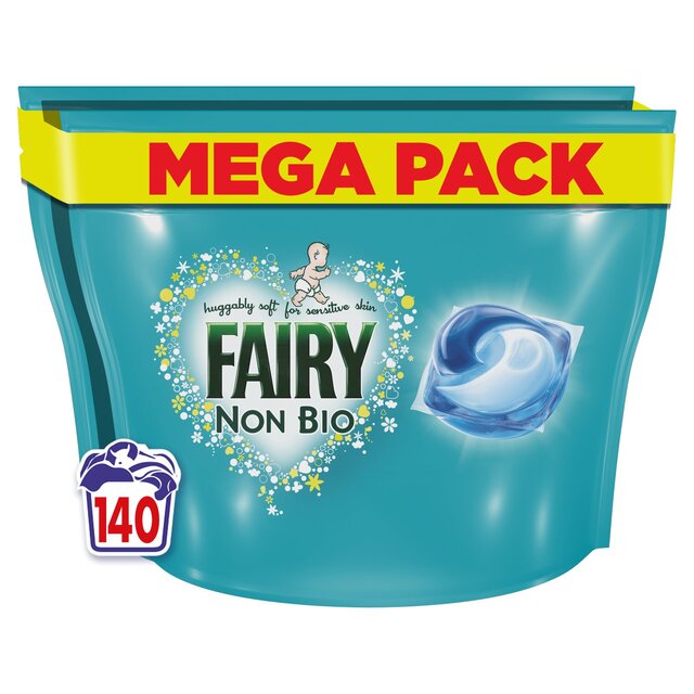 Fairy Non Bio Pods Washing Capsules 140 Washes