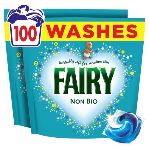 Fairy Non Bio Pods Washing Liquid Capsules For Sensitive Skin 2 x 54