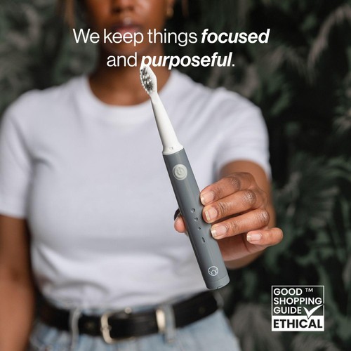 Waken Rechargeable Sonic Toothbrush - Graphite Grey thumbnail 3