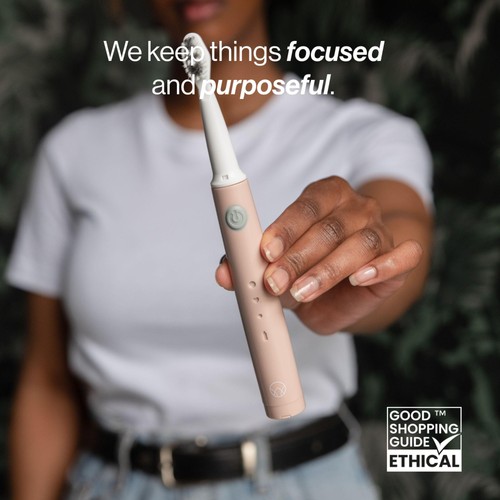 Waken Rechargeable Sonic Toothbrush - Dusty Rose thumbnail 3