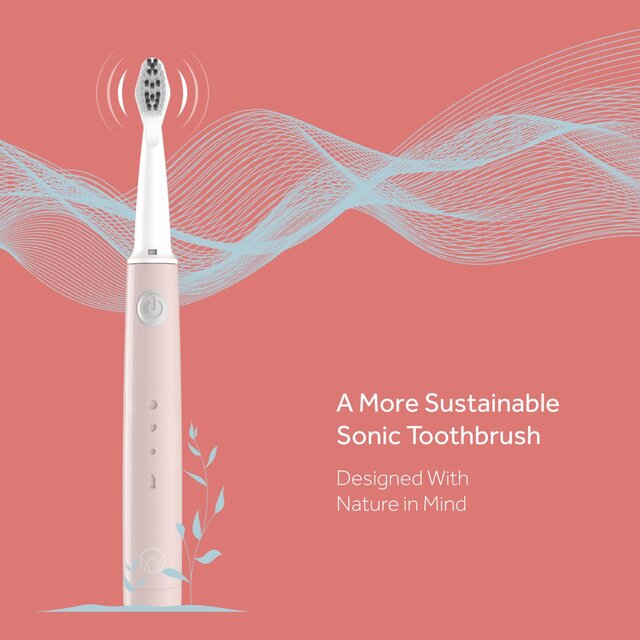 Waken Rechargeable Sonic Toothbrush - Dusty Rose thumbnail 4