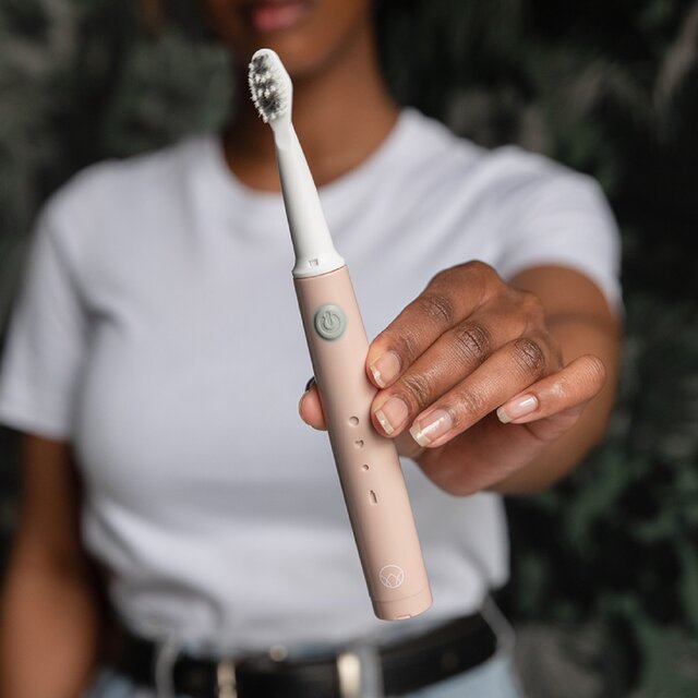 Waken Rechargeable Sonic Toothbrush - Dusty Rose thumbnail 5