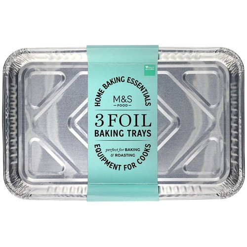 M&S 3 Foil Baking Trays