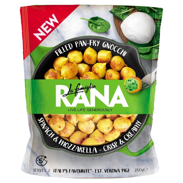 Rana Filled Pan-Fry Gnocchi Spinach & Mozzarella thumbnail 2