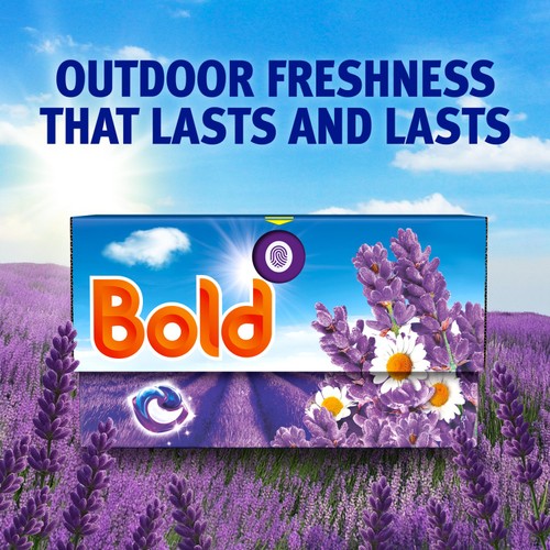 Bold All-In-1 Pods Washing Liquid Capsules Lavender & Camomile 100 Washes thumbnail 4