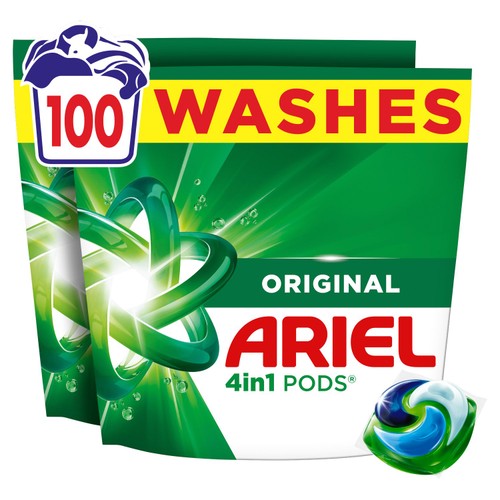 Ariel Original All-In-1 Pods Washing Liquid Capsules 108 Washes