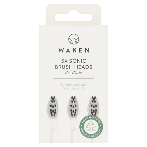 Waken Sonic Toothbrush Heads Refills White