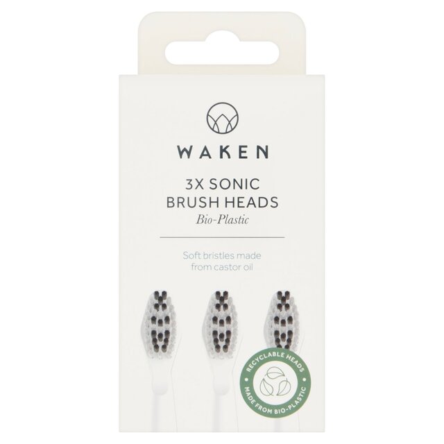 Waken Sonic Toothbrush Heads - White