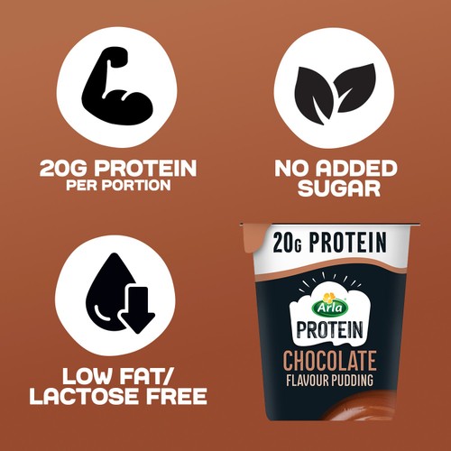 Arla Protein Chocolate Flavour Pudding thumbnail 3