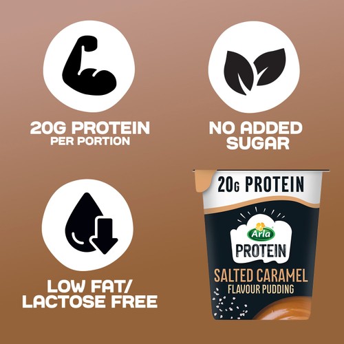 Arla Protein Salted Caramel Flavour Pudding thumbnail 3