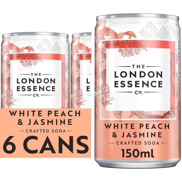 London Essence Co. White Peach & Jasmine Cans