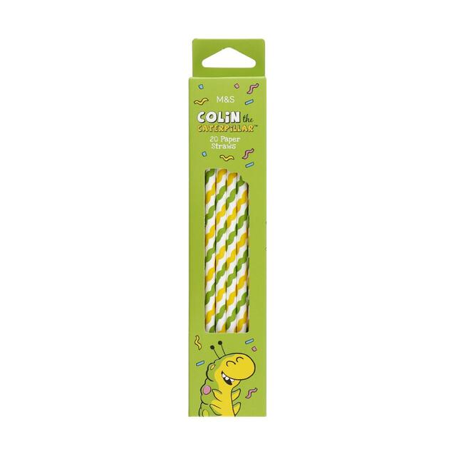 M&S Colin the Caterpillar Paper Straws thumbnail 2
