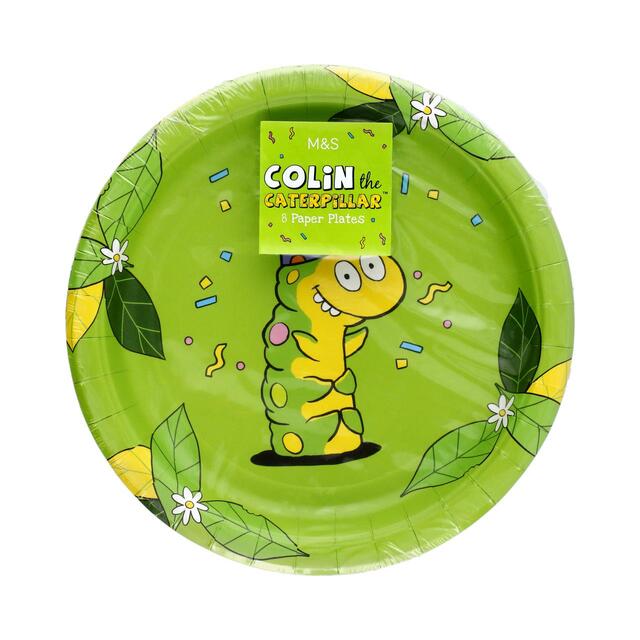 M&S Colin the Caterpillar Paper Plates
