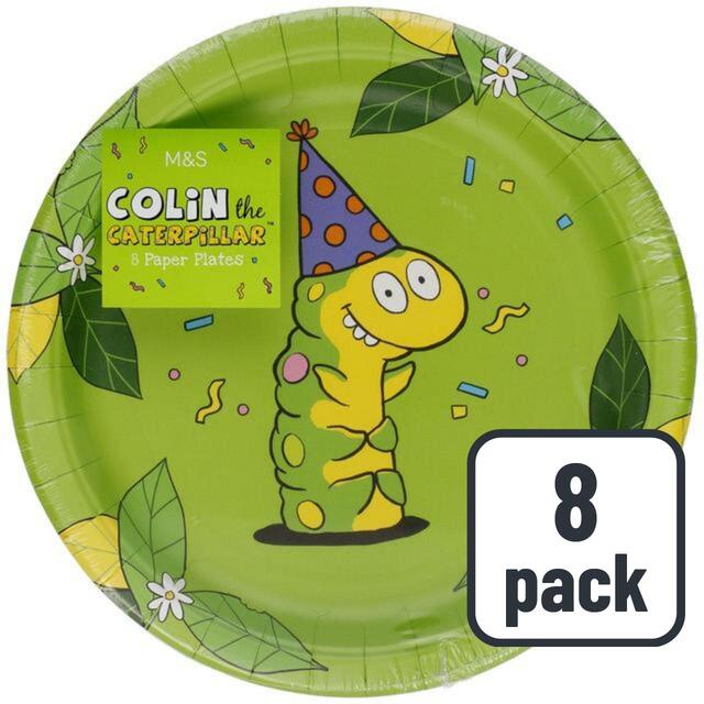 M&S Colin the Caterpillar Paper Plates thumbnail 2