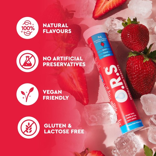 ORS Strawberry Hydration Tablets thumbnail 2