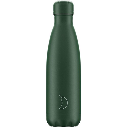 Chilly's Matte All Green Bottle 500ml