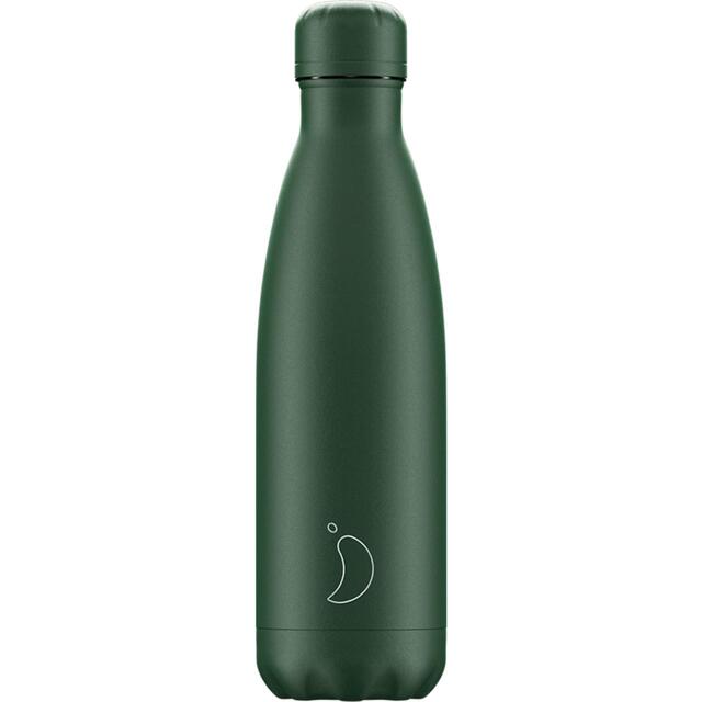 Chilly's Matte All Green Bottle 500ml