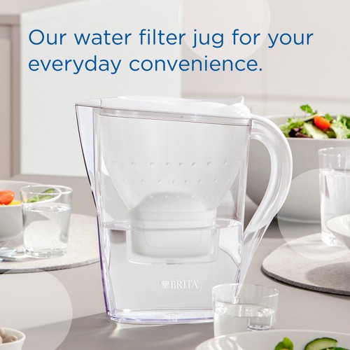 BRITA Marella Cool White MX PRO 6 Month Pack &Jug  thumbnail 2