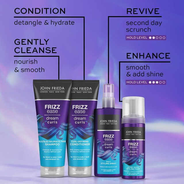 John Frieda Dream Curls Shampoo 500ml Refil thumbnail 3