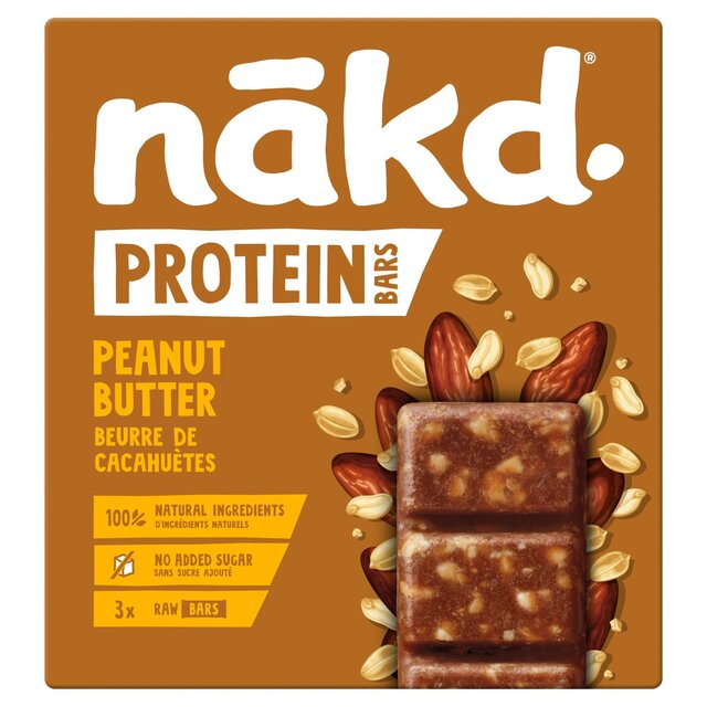 nakd. Protein Peanut Butter Bars Multipack thumbnail 2
