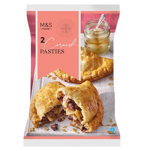 M&S 2 Cornish Pasties