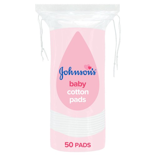 Johnson's Baby Cotton Pads- 50 Pads