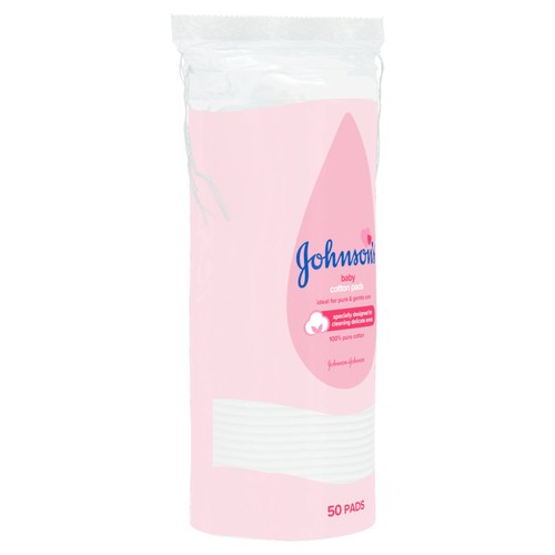 Johnson's Baby Cotton Pads- 50 Pads thumbnail 7