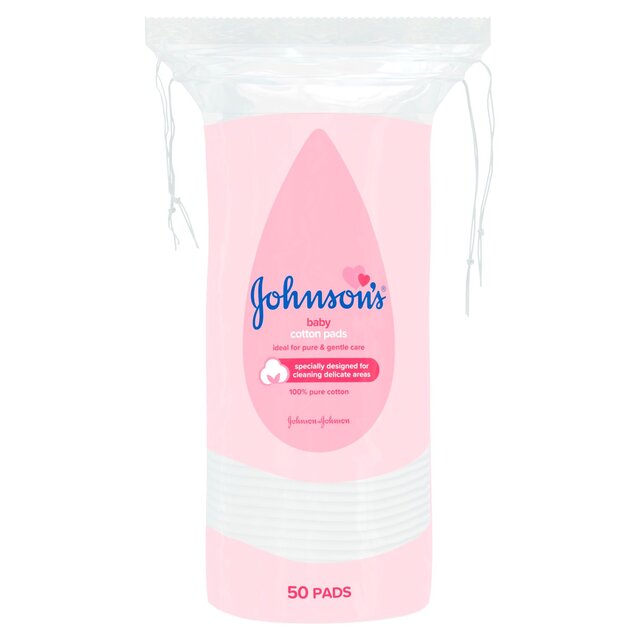 Johnson's Baby Cotton Pads- 50 Pads