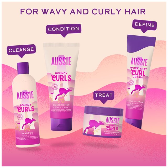 Aussie Curls Hair Mask For Dry Wavy & Curly Hair thumbnail 7