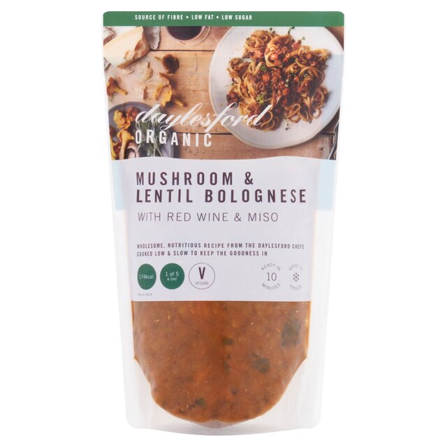 Daylesford Organic Mushroom & Lentil Bolognese