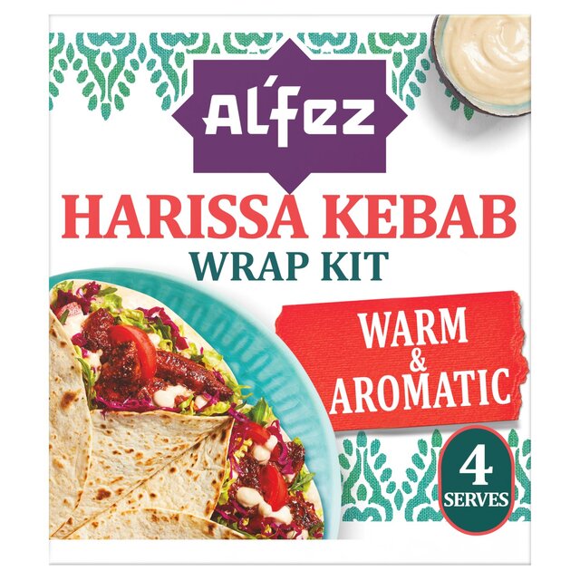 Al'Fez Harissa Kebab Wrap Kit