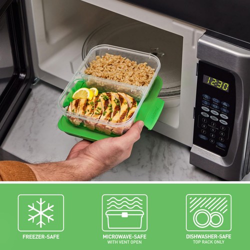 Sistema Nest It Meal Prep Containers 870ml 5 Pack Airtight thumbnail 5