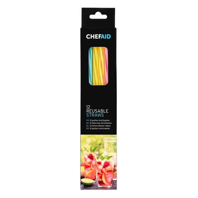 Chef Aid Reusable Straws thumbnail 2