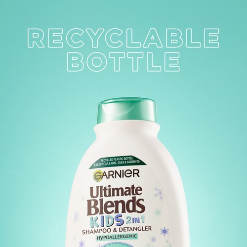 Garnier Ultimate Blends 2-in-1 Kids Oat Milk & Rice Cream No Tears Shampoo thumbnail 5