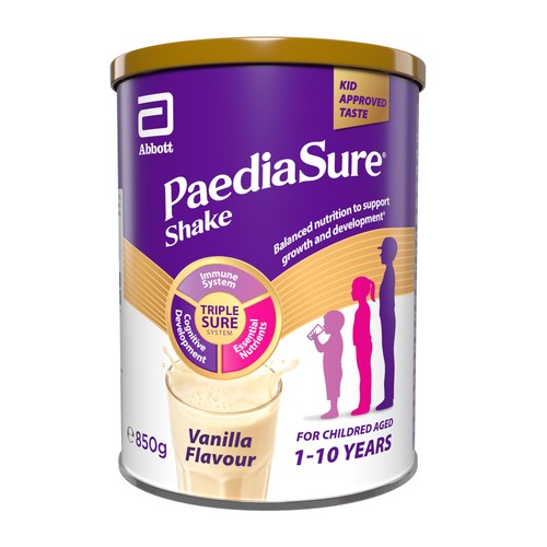 PaediaSure Shake, Vanilla Nutritional Supplement Powder, 1-10 Yrs