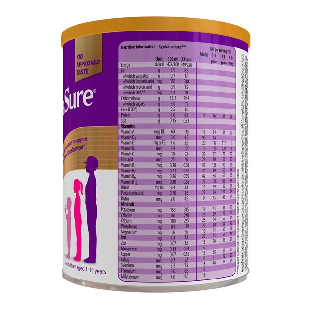 PaediaSure Shake, Vanilla Nutritional Supplement Powder, 1-10 Yrs thumbnail 6