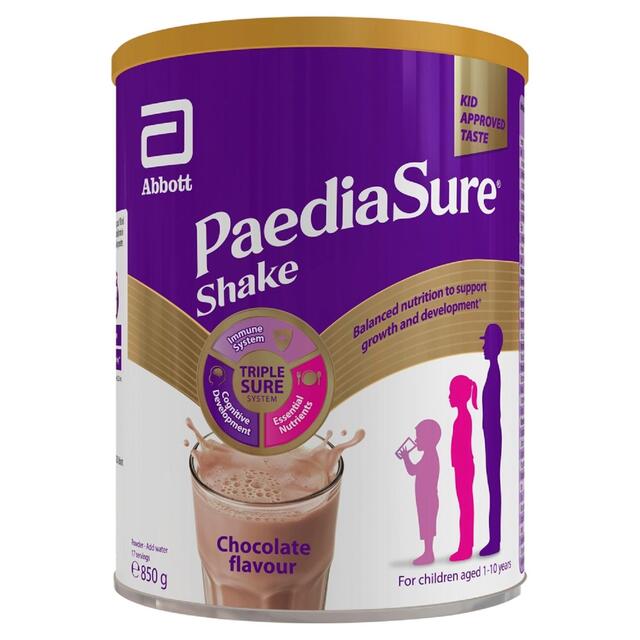 PaediaSure Shake, Chocolate Nutritional Supplement Powder, 1-10 Yrs