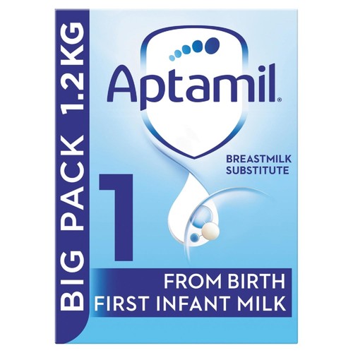 Aptamil 1 First Infant Baby Milk Formula Powder from Birth Big Pack