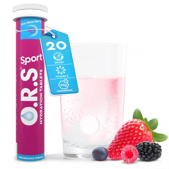 O.R.S Berry Sport Tablets