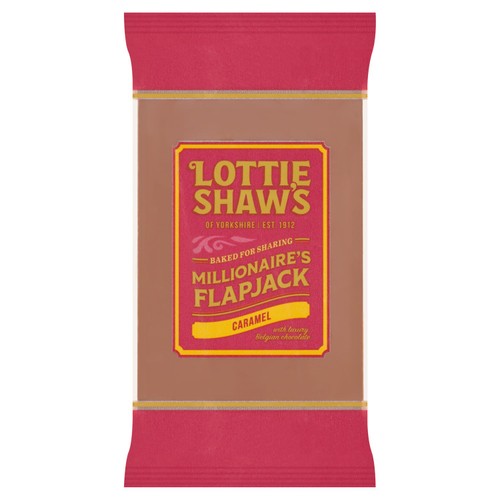 Lottie Shaw's Seriously Good Millionaire Flapjack
