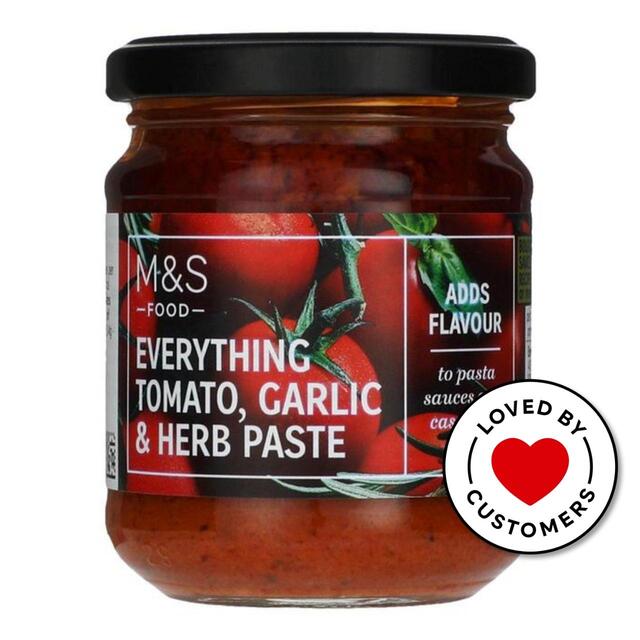 M&S Everything Tomato Garlic & Herb Paste