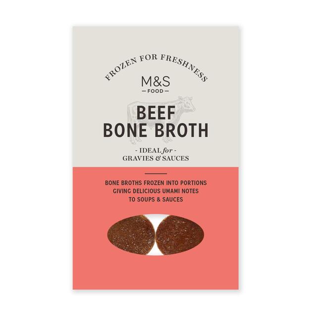 M&S Beef Bone Broth Frozen