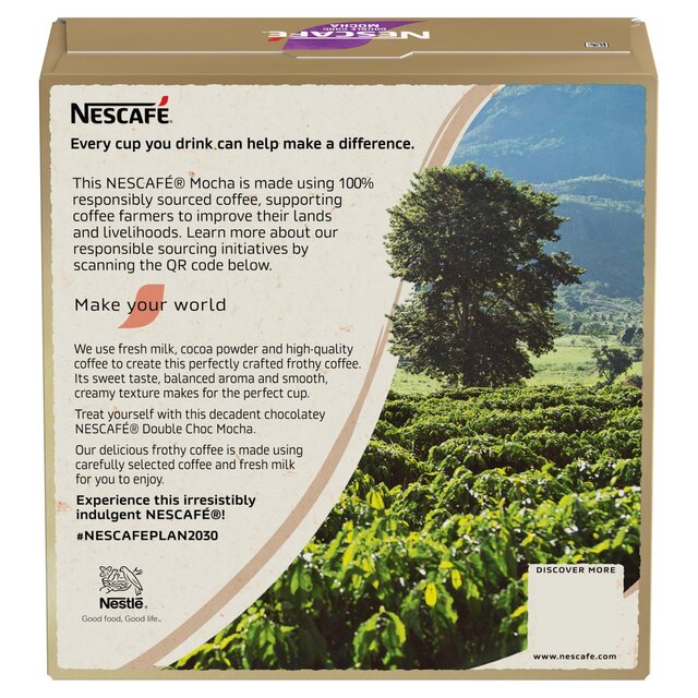 Nescafe Double Choc Mocha Instant Coffee 12 Sachets thumbnail 4