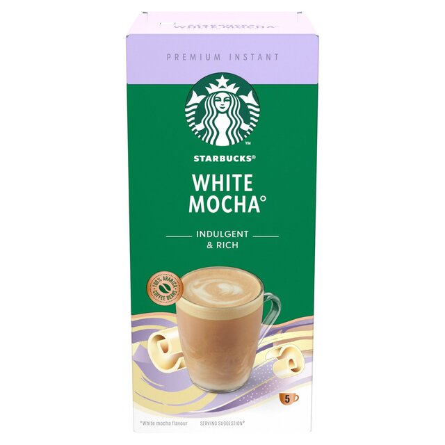 Starbucks Frothy Mixes - White Mocha 5 sachets thumbnail 2